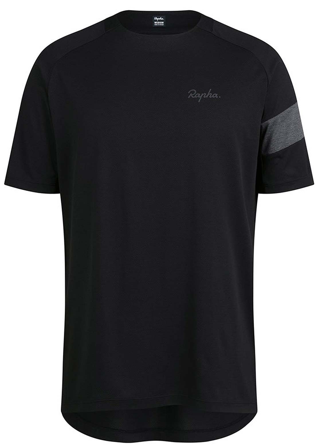 Rapha Men's Trail Technical T-Shirt Black/Grey