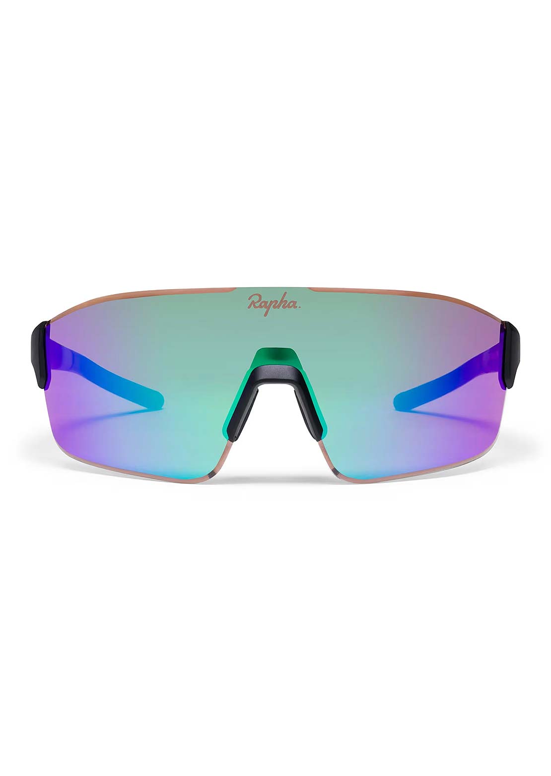 Rapha Unisex Fuori Sunglasses Dark Navy/Purple/Green Lens