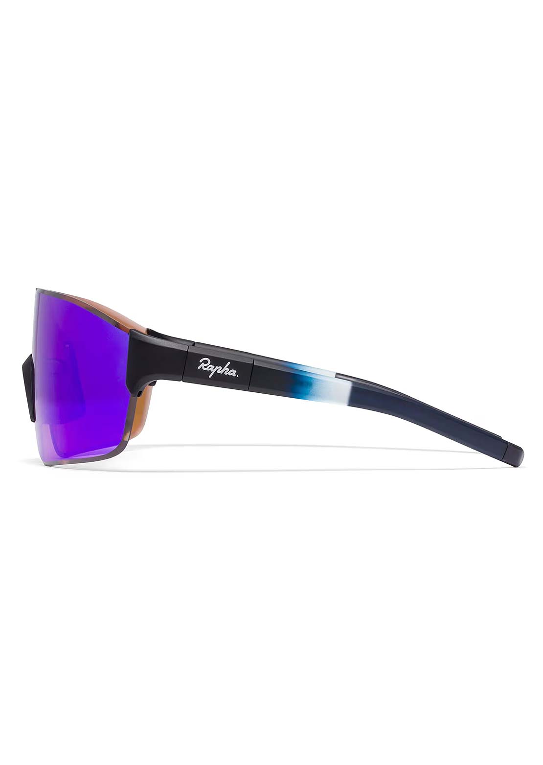 Rapha Unisex Fuori Sunglasses Dark Navy/Purple/Green Lens