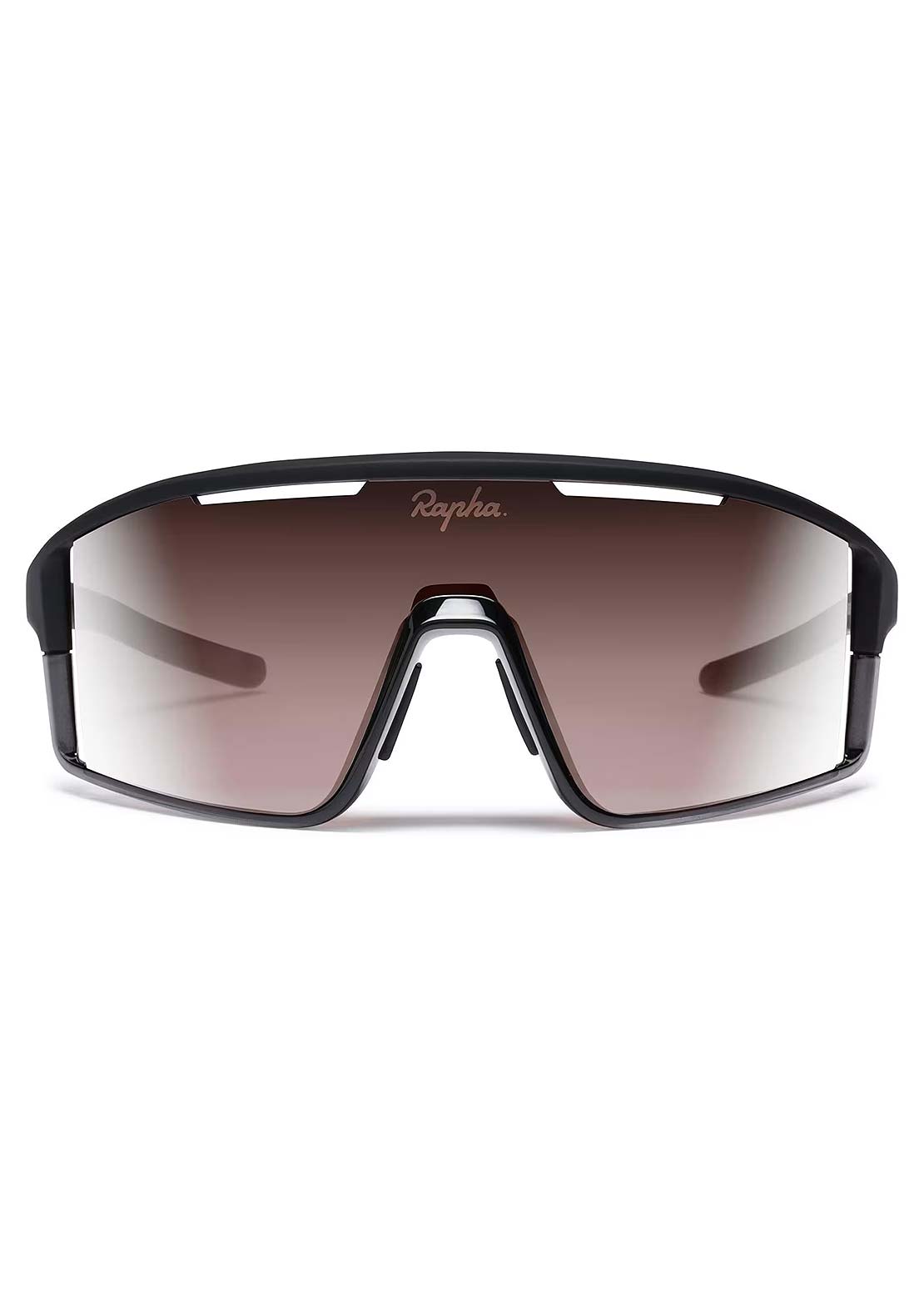 Rapha Unisex Sestri Sunglasses Black/Black Mirror Lens