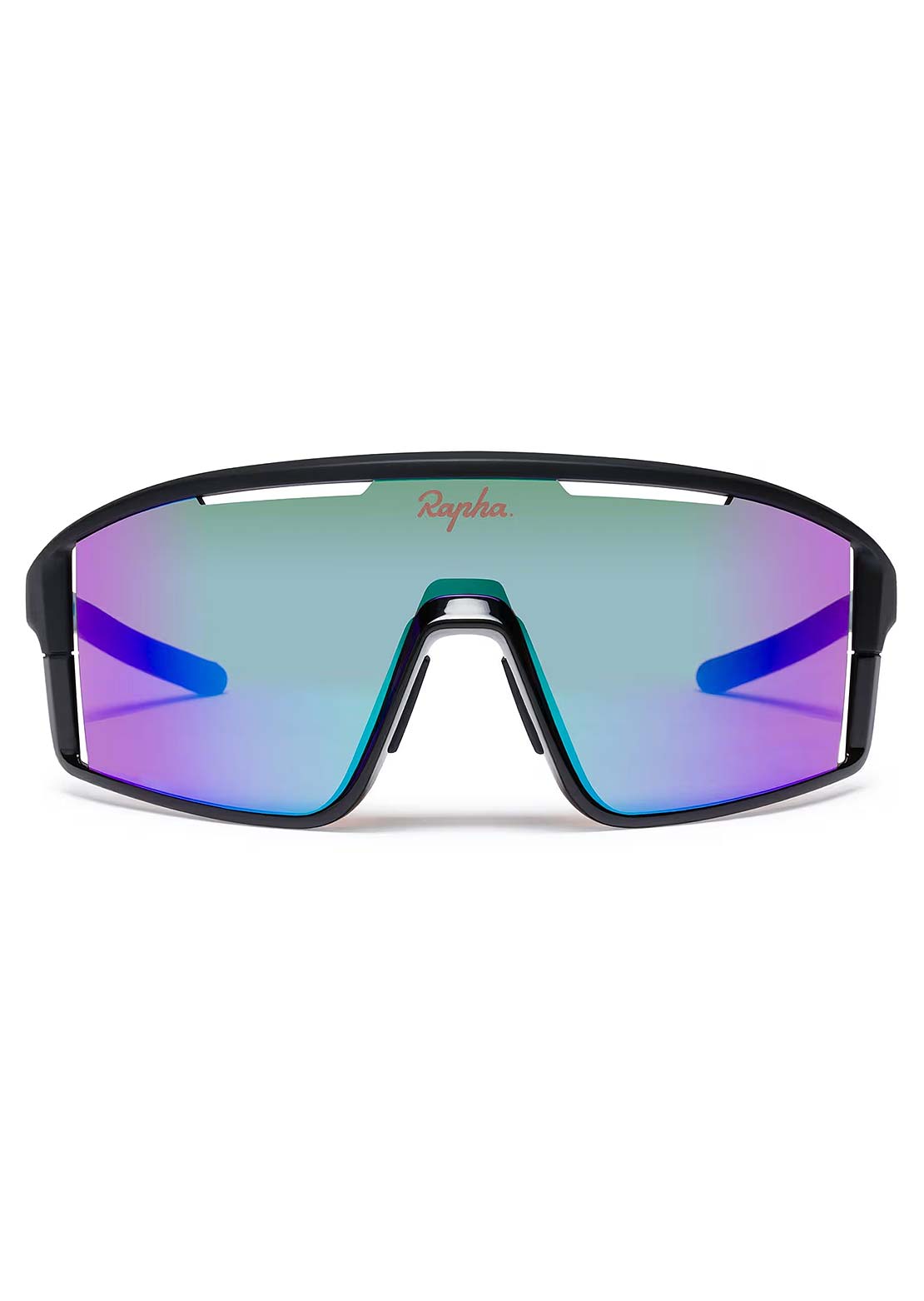Rapha Unisex Sestri Sunglasses Dark Navy/Purple Green Lens