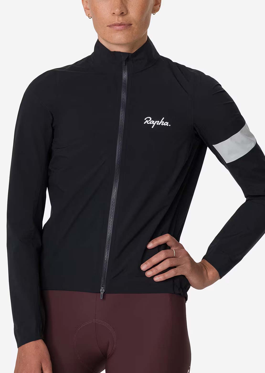 Rapha Women's Core Rain III Jacket Black/White