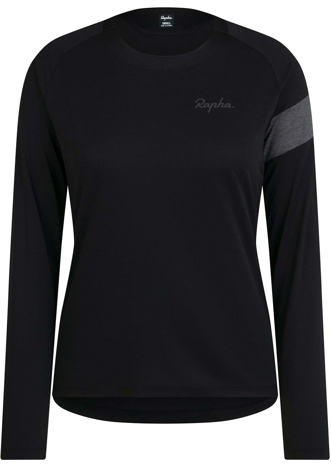 Rapha Women's Trail Technical Long Sleeve Black/Grey