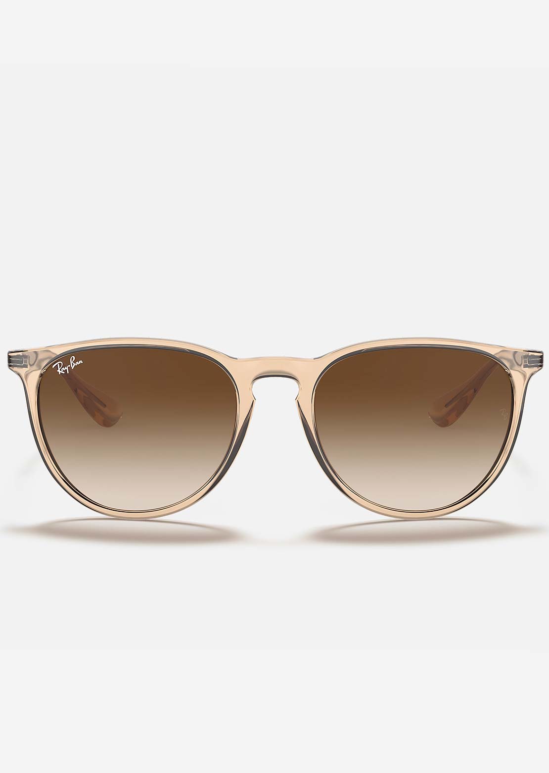 Ray-Ban Erika Classic RB4171 Sunglasses Transparent Light Brown