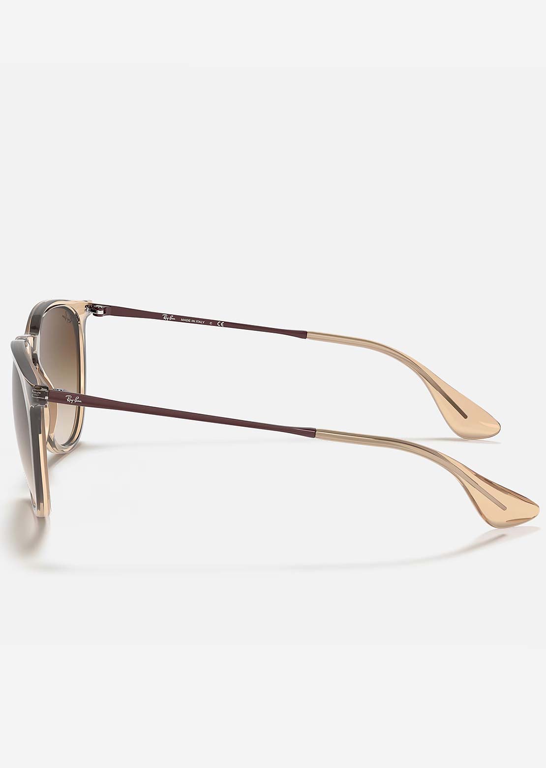 Ray-Ban Erika Classic RB4171 Sunglasses Transparent Light Brown