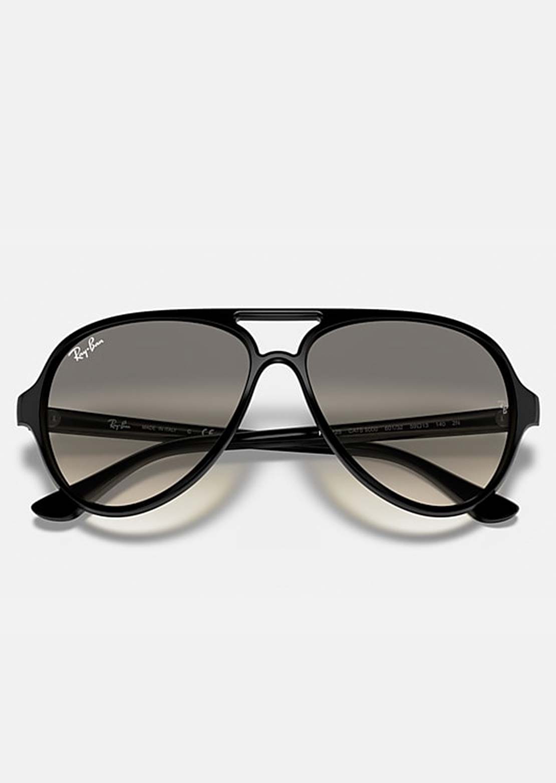 Ray-Ban Men's CATS 5000 RB4125 Sunglasses Black/Grey