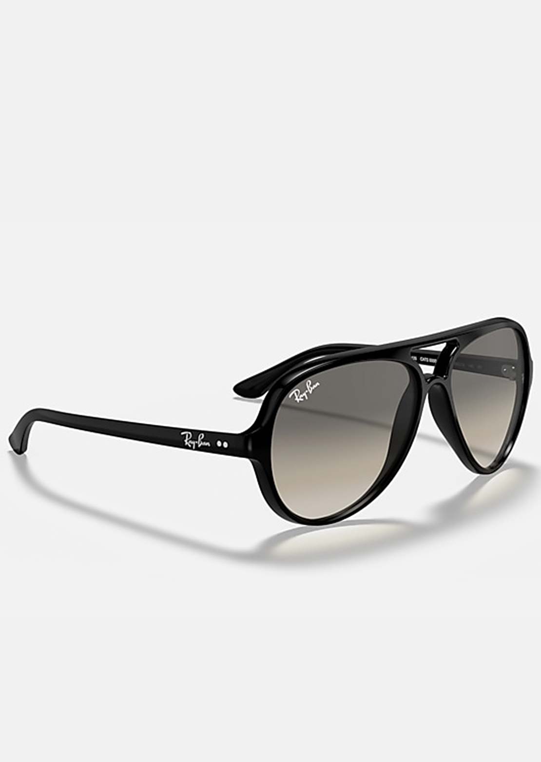 Ray-Ban Men's CATS 5000 RB4125 Sunglasses Black/Grey