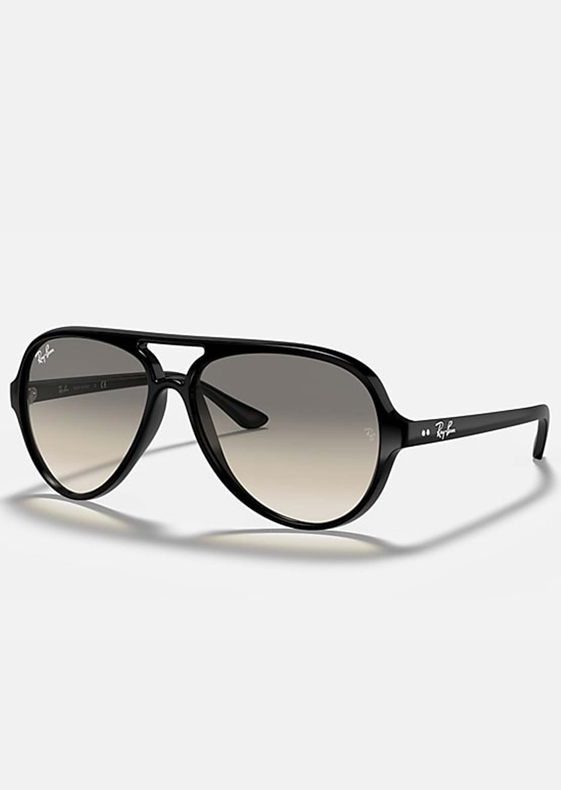 Ray-Ban Men's CATS 5000 RB4125 Sunglasses Black/Grey