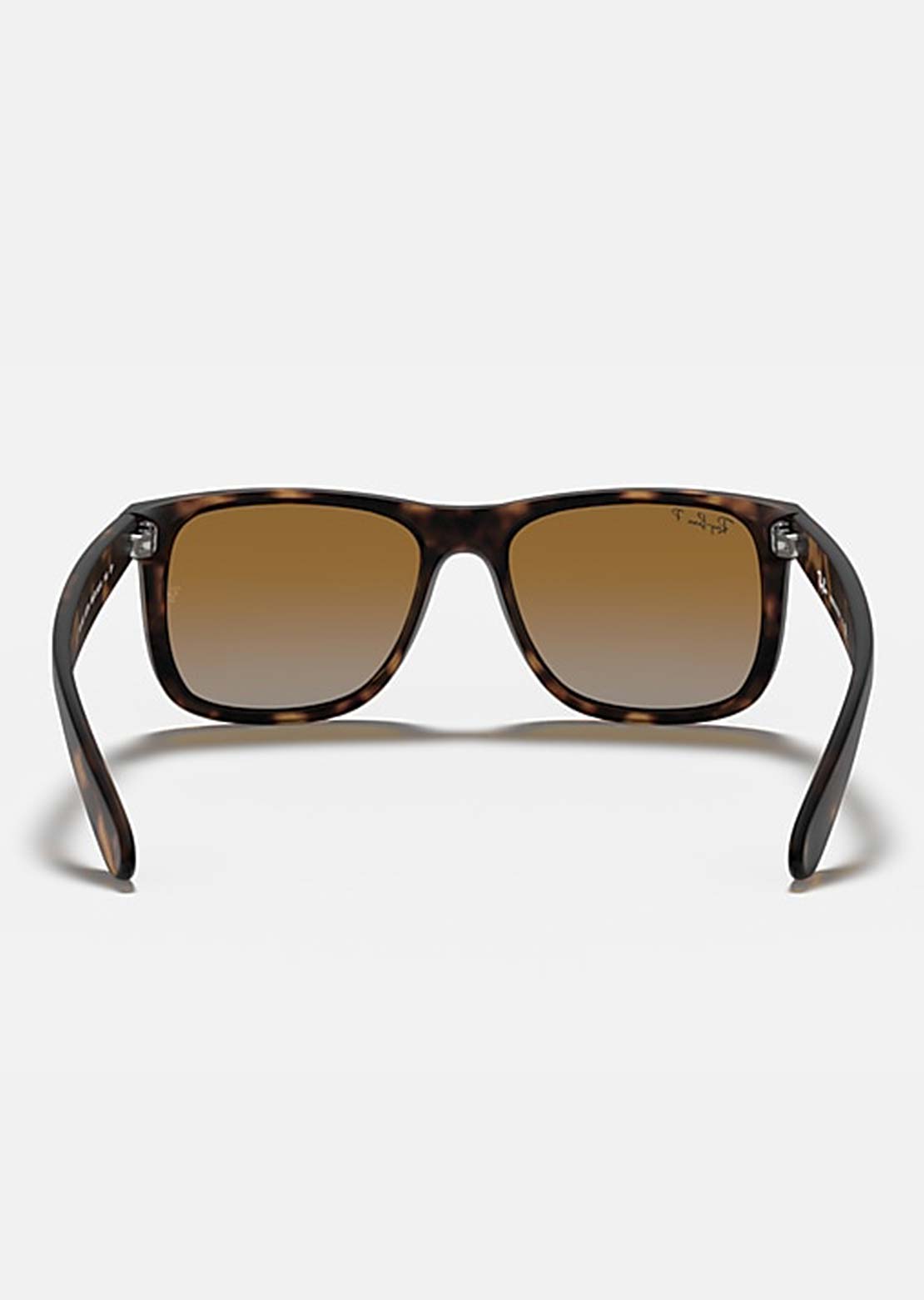 Ray-Ban Men's Justin RB4165 Sunglasses Rubber Havana/Grey Gradient Brown