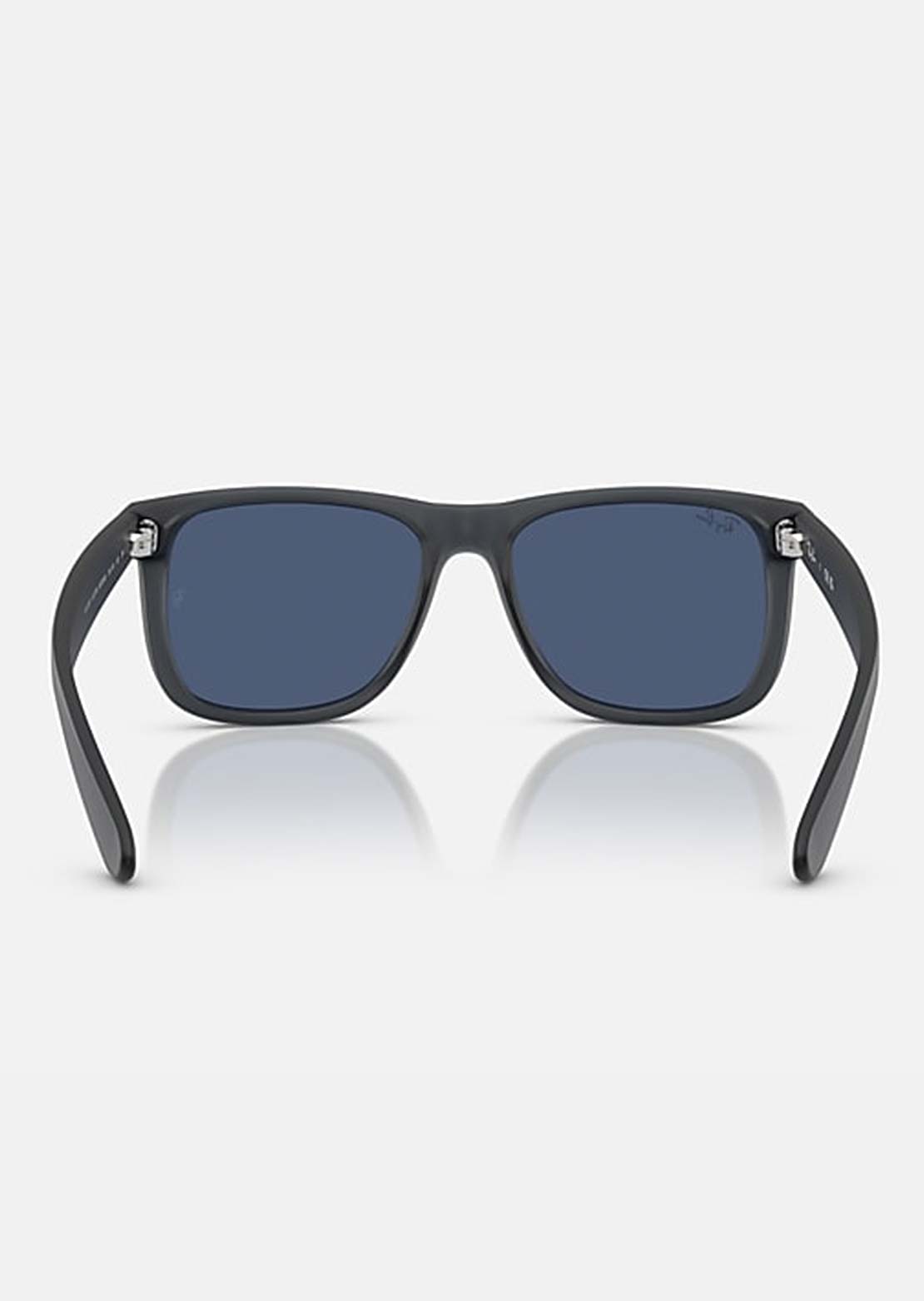 Ray-Ban Men's Justin RB4165 Sunglasses Opal Grey/Dark Blue