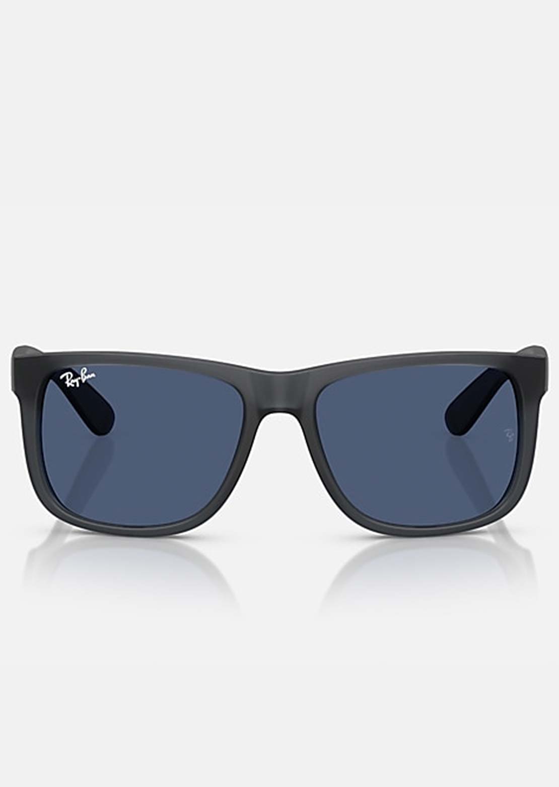 Ray-Ban Men's Justin RB4165 Sunglasses Opal Grey/Dark Blue