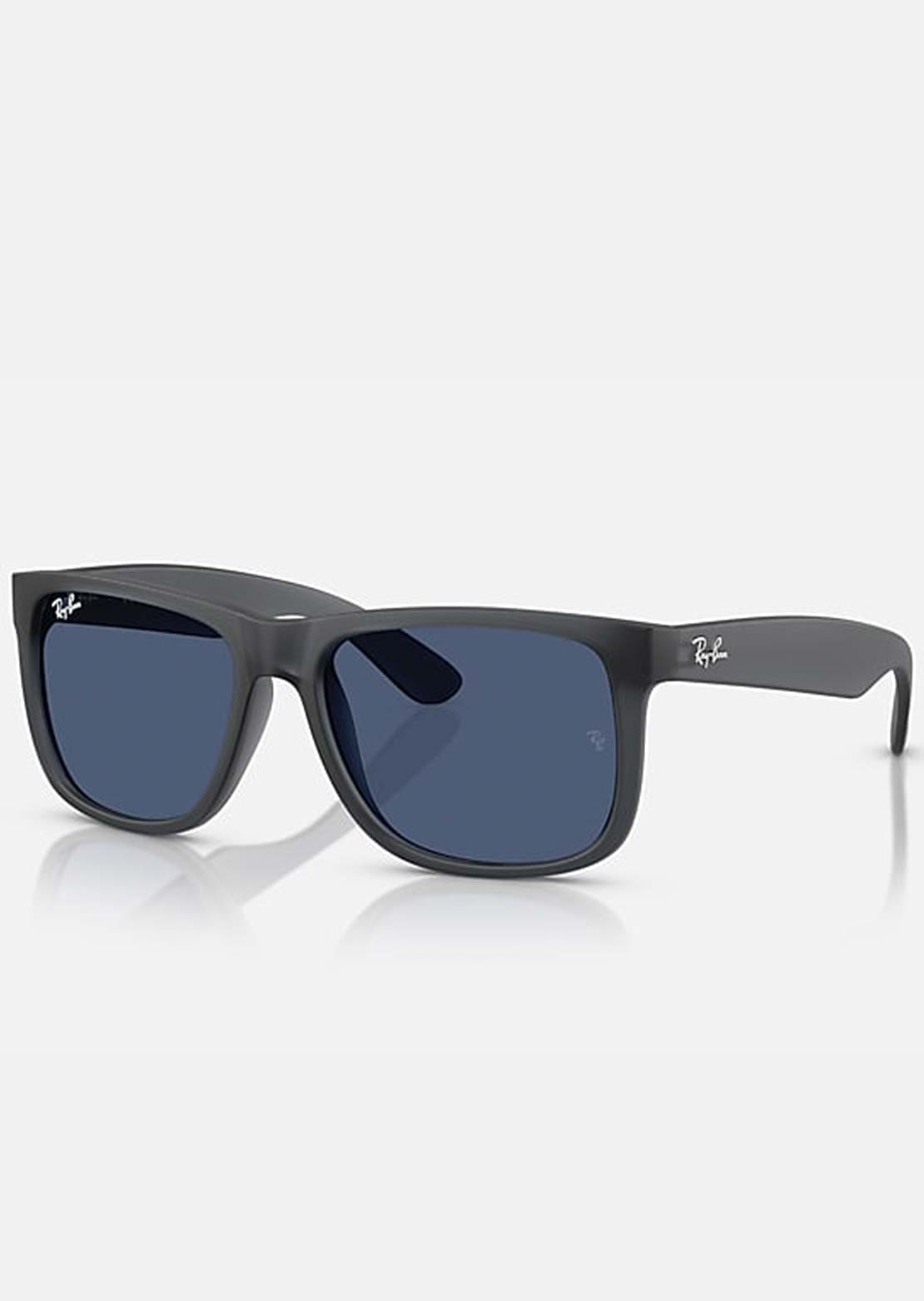 Ray-Ban Men's Justin RB4165 Sunglasses Opal Grey/Dark Blue