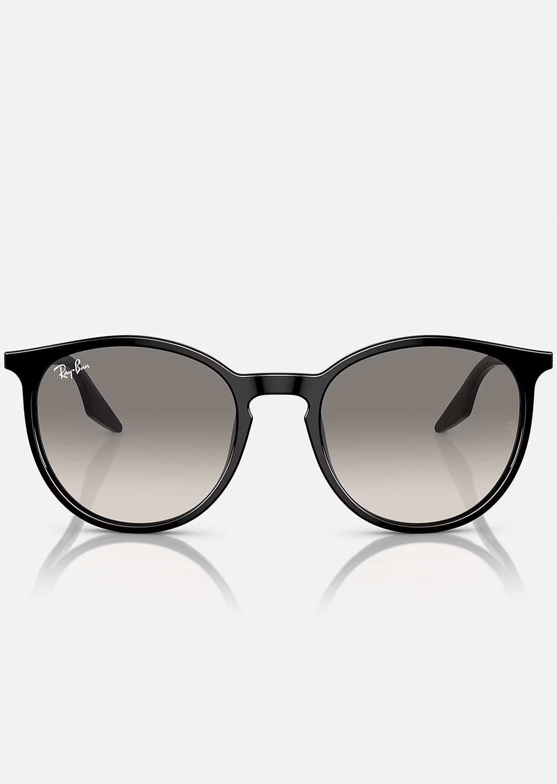 Ray-Ban RB2204 Sunglasses Black/Clear Gradient Grey