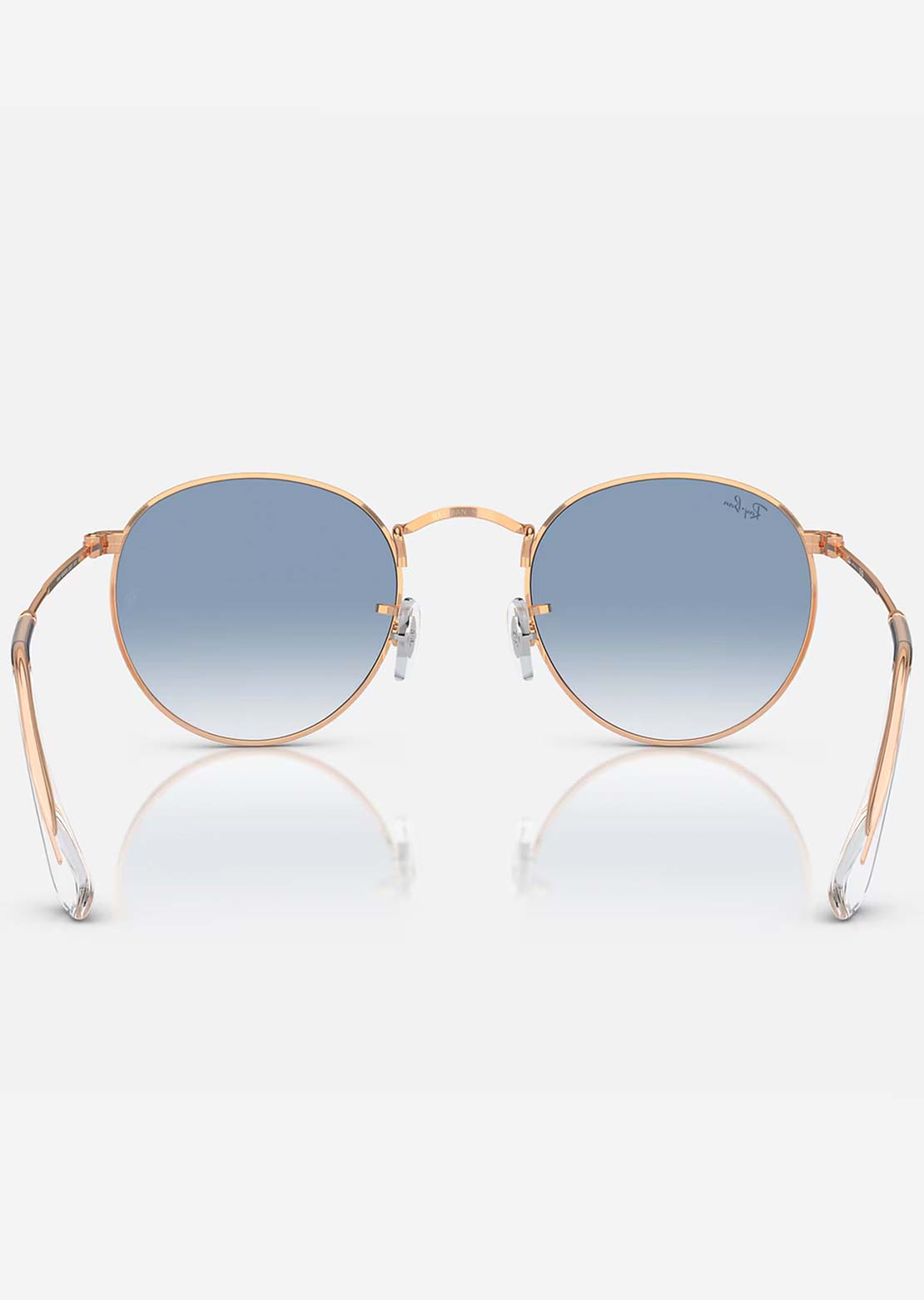 Ray-Ban Round Metal RB3447 Sunglasses Rosegold