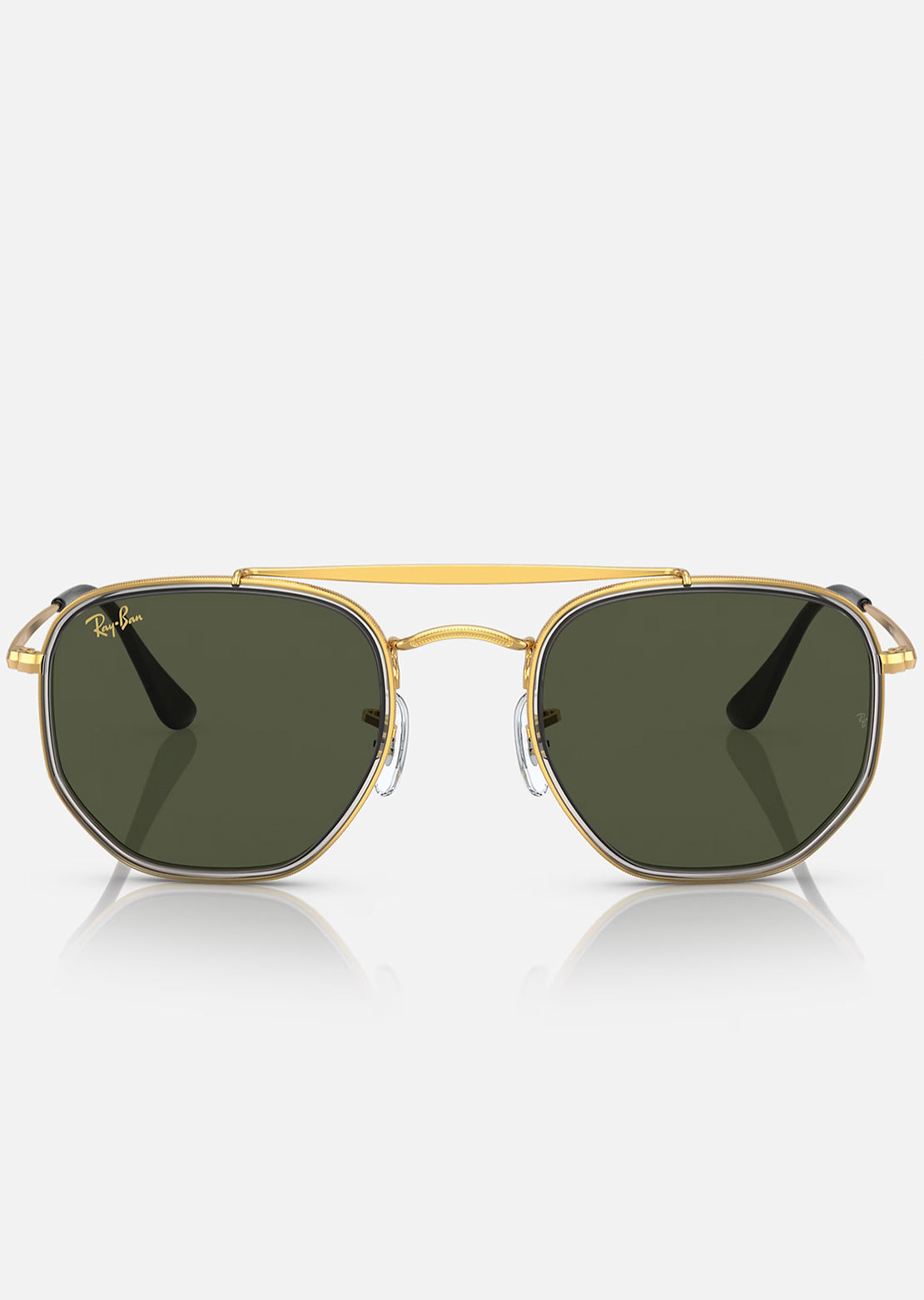 Ray-Ban The Marshal II RB3648M Sunglasses Legend Gold / Green