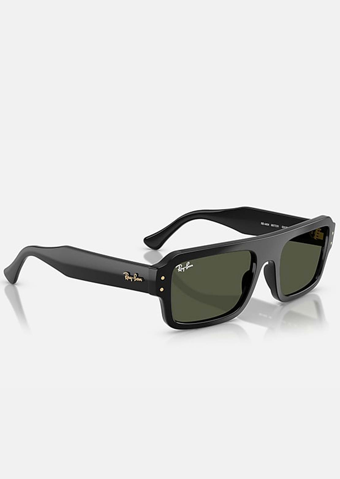 Ray-Ban Unisex Flacko RB4454 Sunglasses Black Green