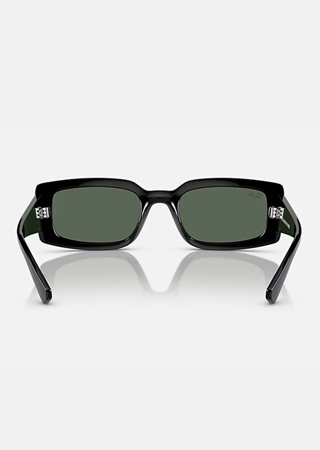 Ray-Ban Unisex Kiliane RB4395 Sunglasses Black Dark Green