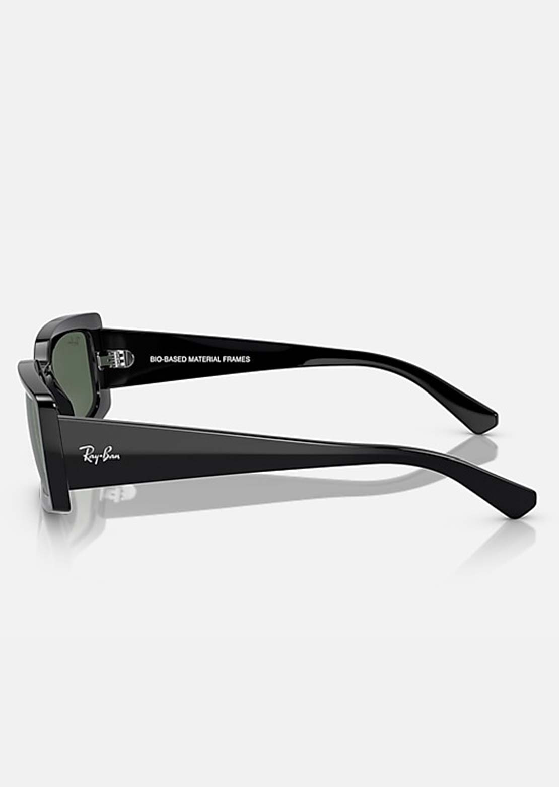 Ray-Ban Unisex Kiliane RB4395 Sunglasses Black Dark Green