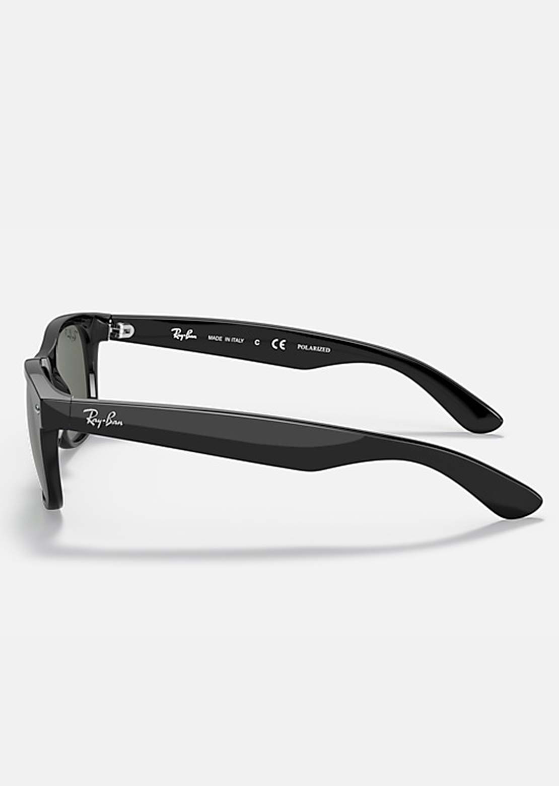 Ray-Ban Unisex New Wayfarer RB2132 Sunglasses Black Polar Green