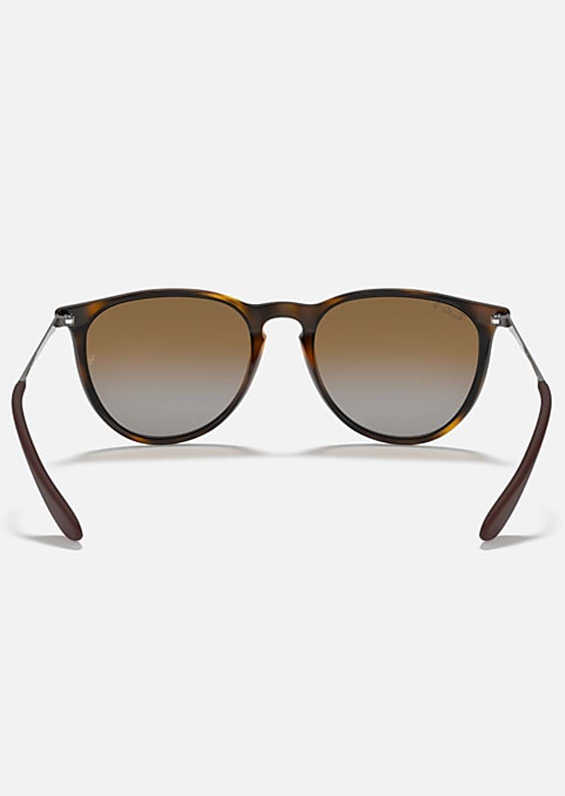 Ray-Ban Women's Erika RB4171 Sunglasses Light Havana Brown/Gradient Polar