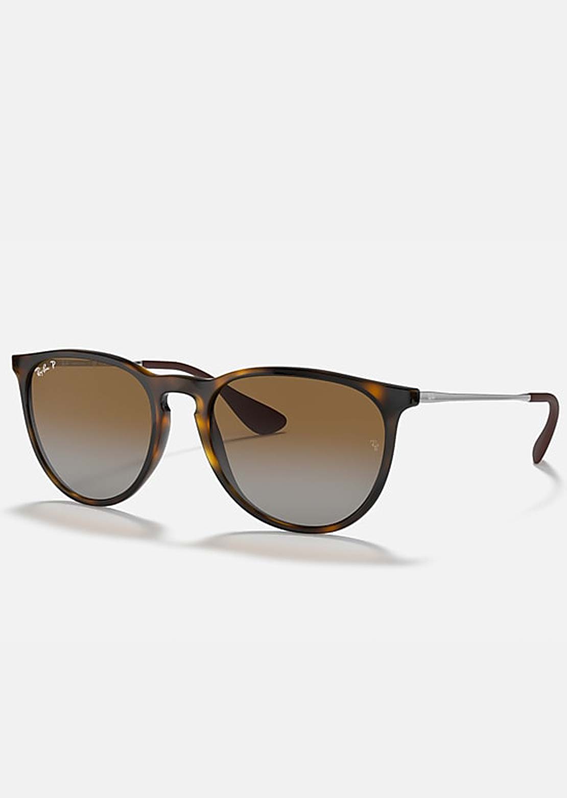 Ray-Ban Women's Erika RB4171 Sunglasses Light Havana Brown/Gradient Polar
