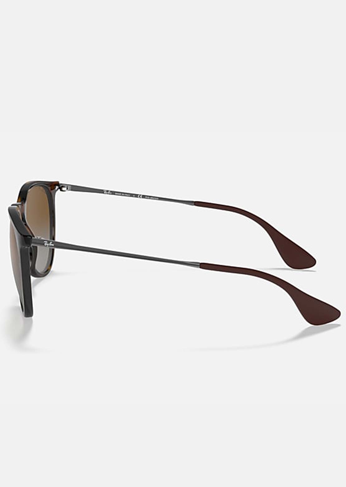 Ray-Ban Women's Erika RB4171 Sunglasses Light Havana Brown/Gradient Polar