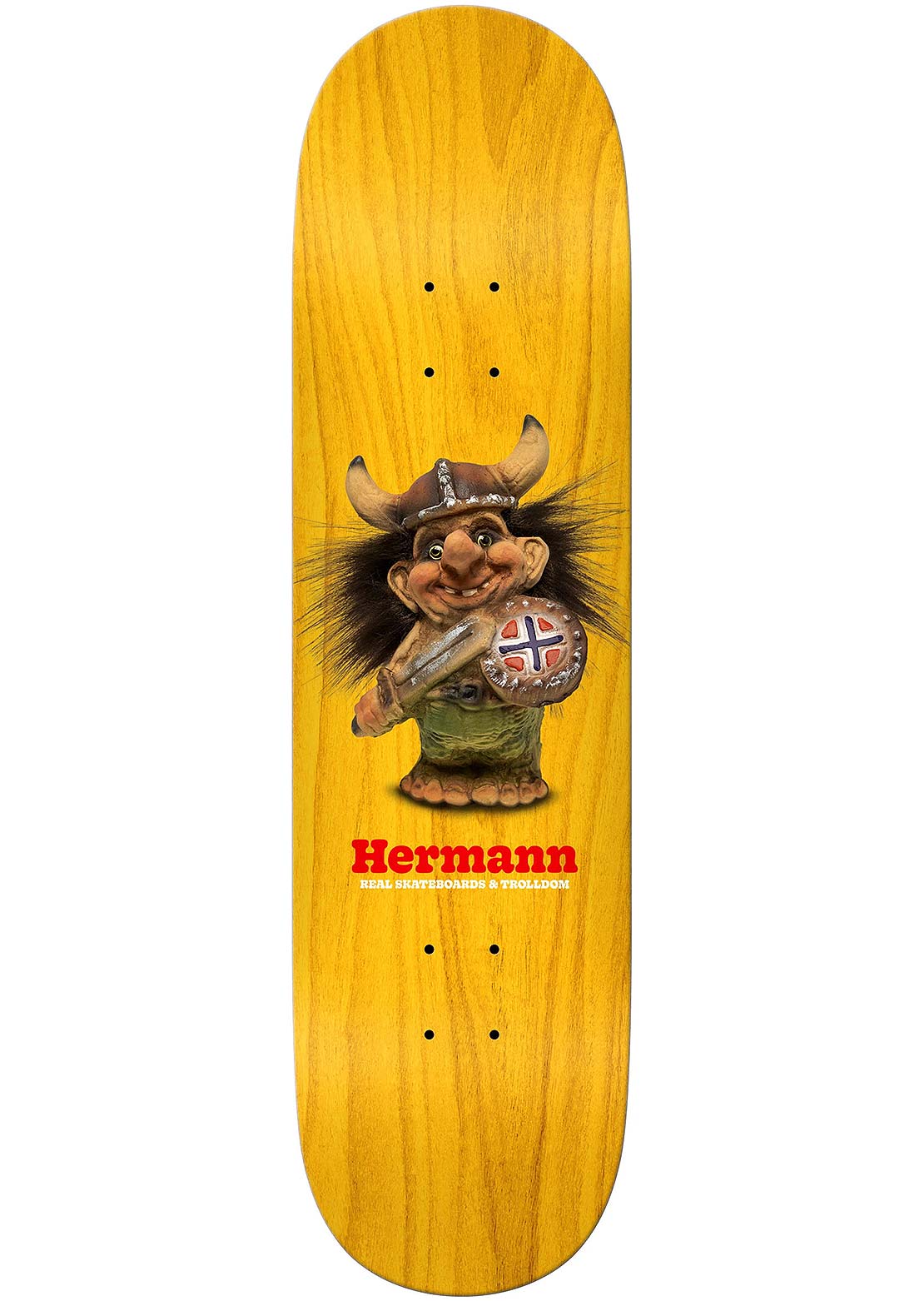 Real Unisex Hermann Trolldom Skateboard Deck