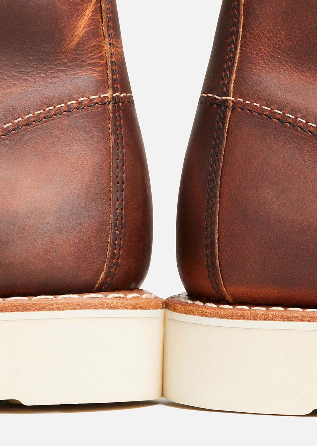 Redwing Women's 6" Classic MOC Toe Boots Copper