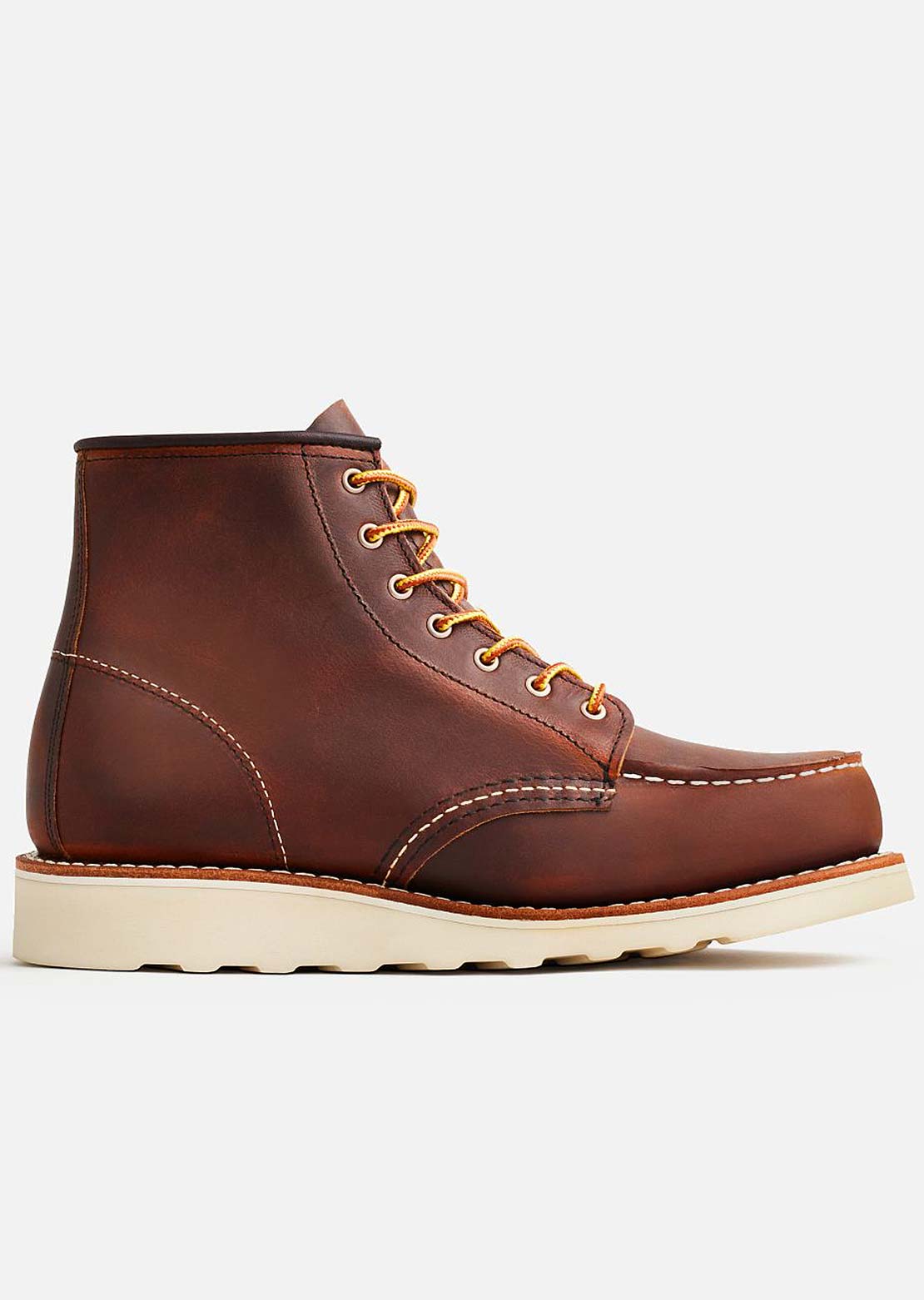 Redwing Women's 6" Classic MOC Toe Boots Copper