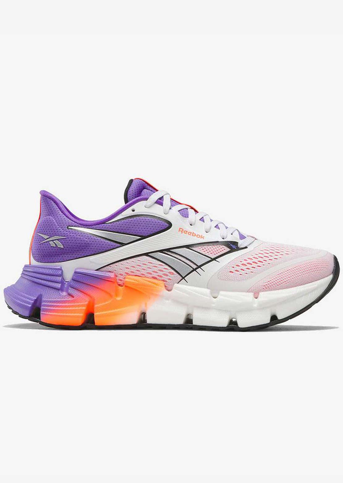 Reebok Men's Floatzig 2 Shoes White/Royal Purple/Flash Orange
