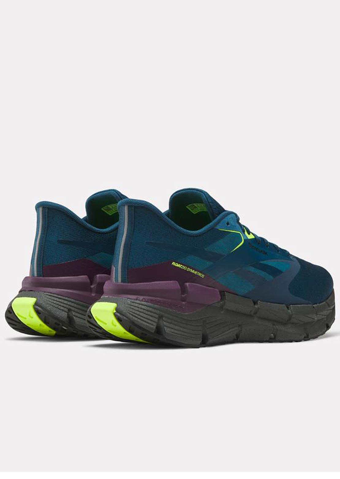 Reebok Men's Floatzig Symmetros Shoes Escape Blue/Grey 6/Midnight Plum