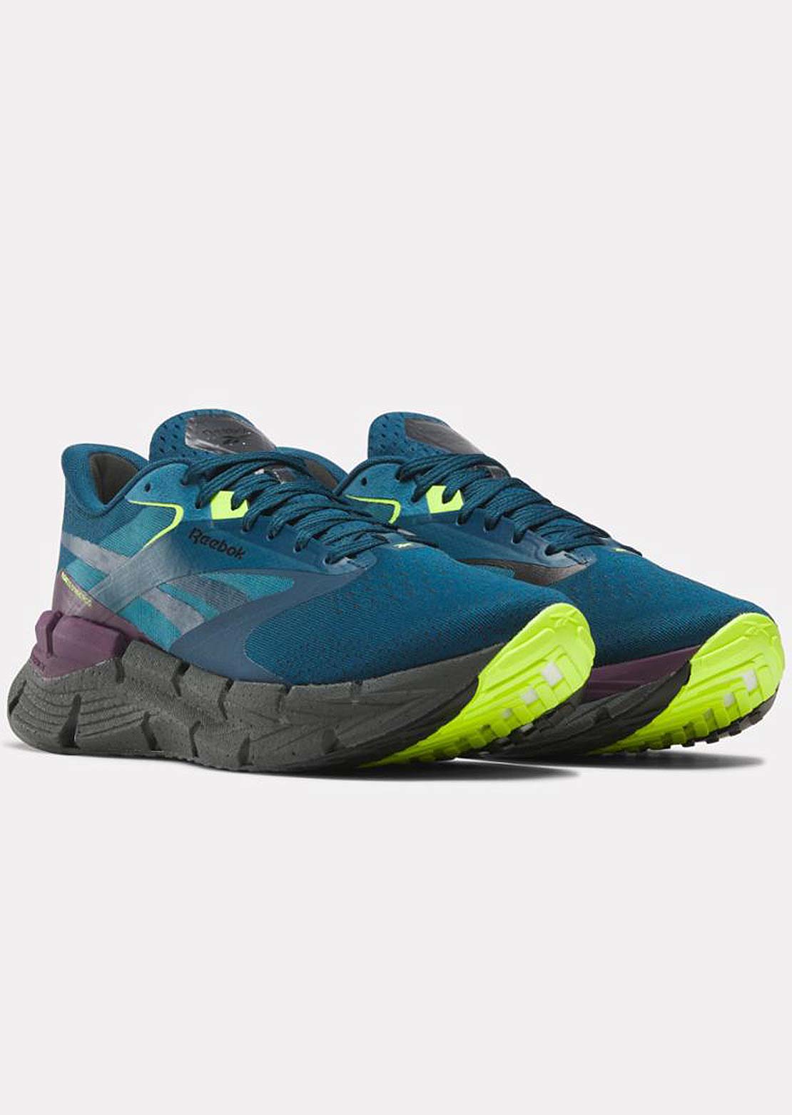 Reebok Men's Floatzig Symmetros Shoes Escape Blue/Grey 6/Midnight Plum