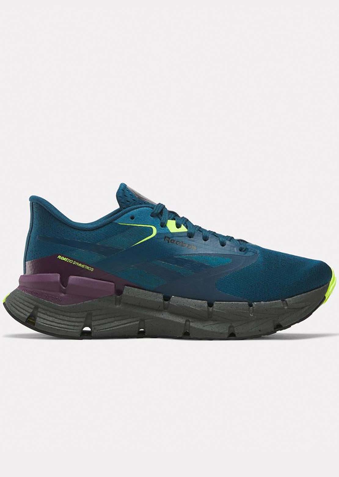 Reebok Men's Floatzig Symmetros Shoes Escape Blue/Grey 6/Midnight Plum