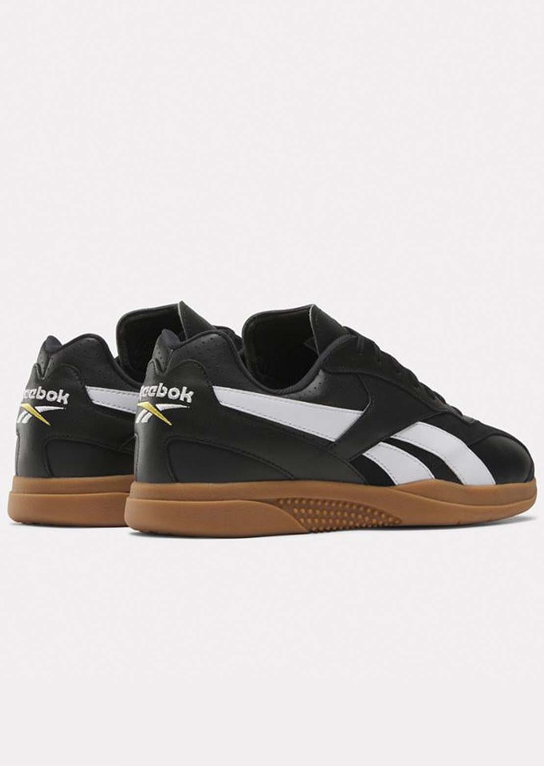 Reebok Men's Hammer Street Shoes Black/Gold/Gum
