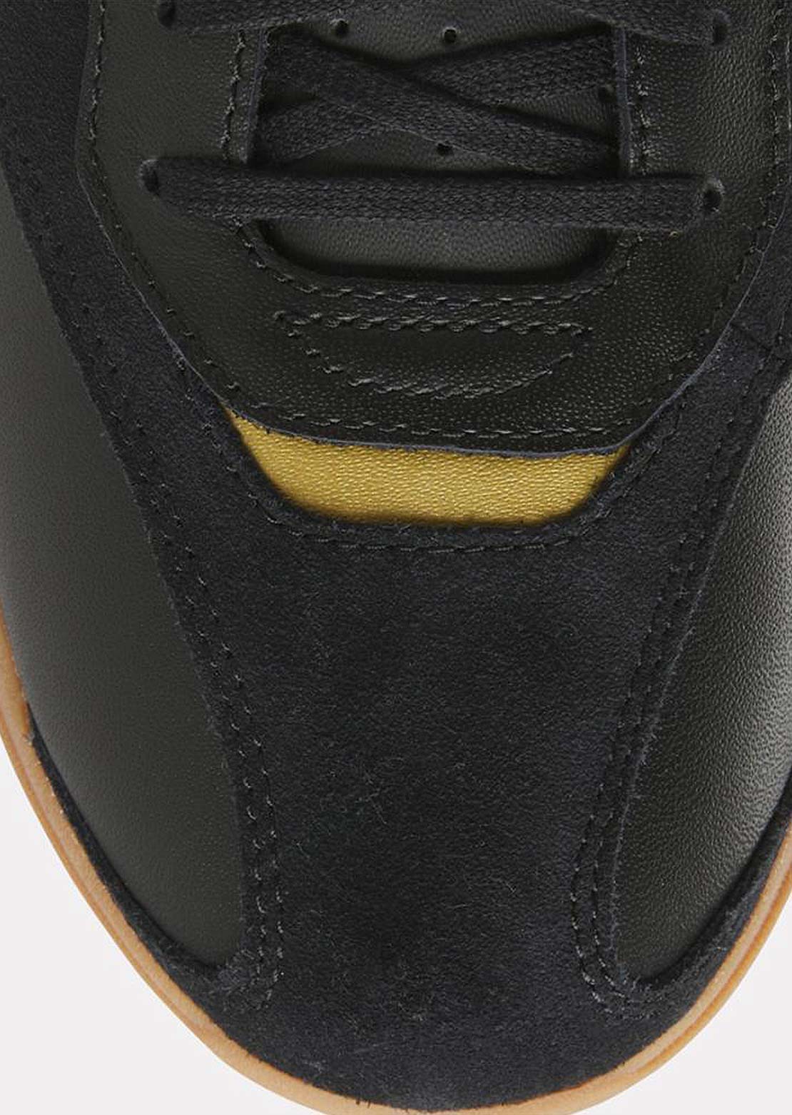 Reebok Men's Hammer Street Shoes Black/Gold/Gum
