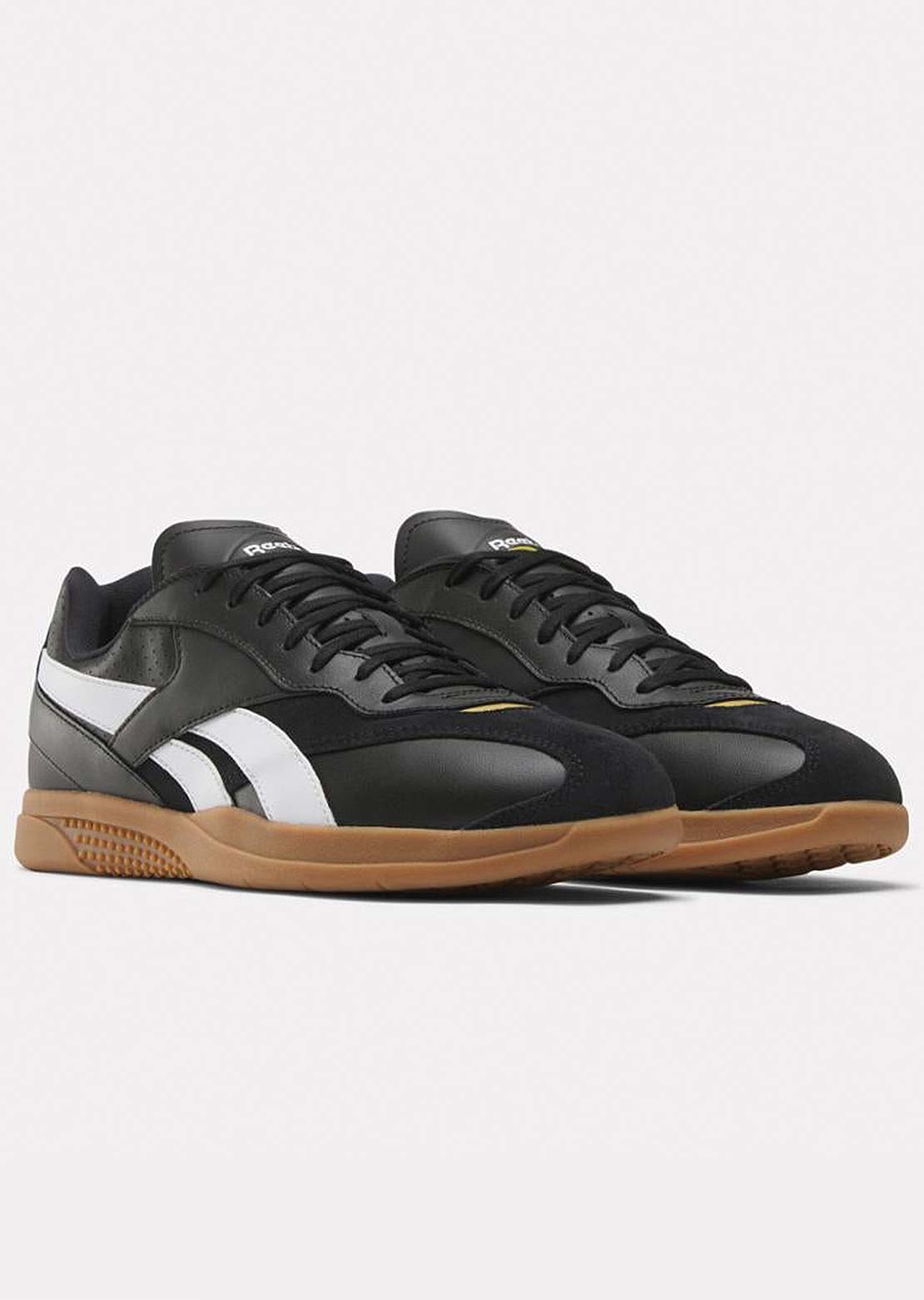 Reebok Men's Hammer Street Shoes Black/Gold/Gum