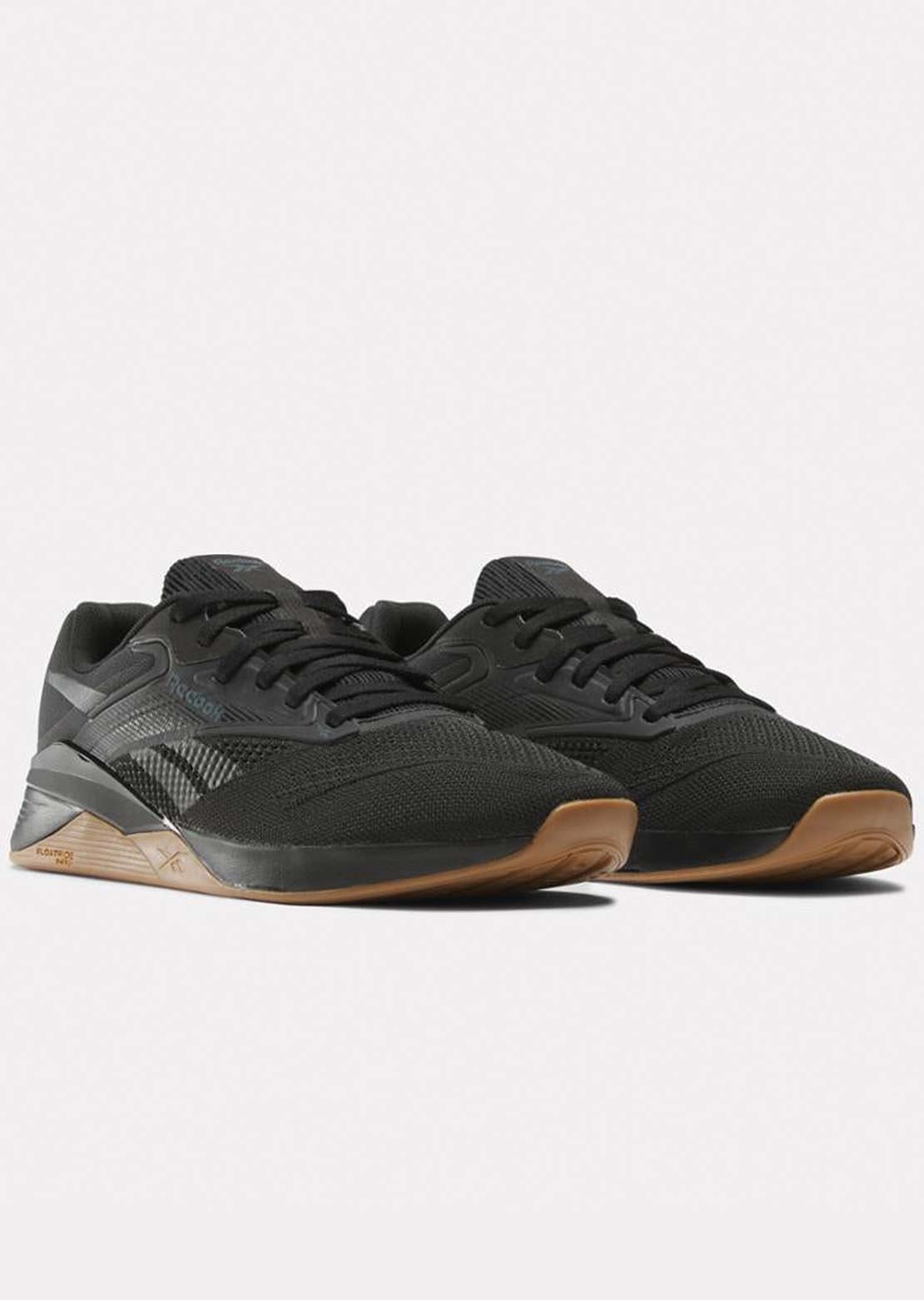 Reebok Men's Nano X4 Shoes Black/Pure Grey/Reebok Lee 3