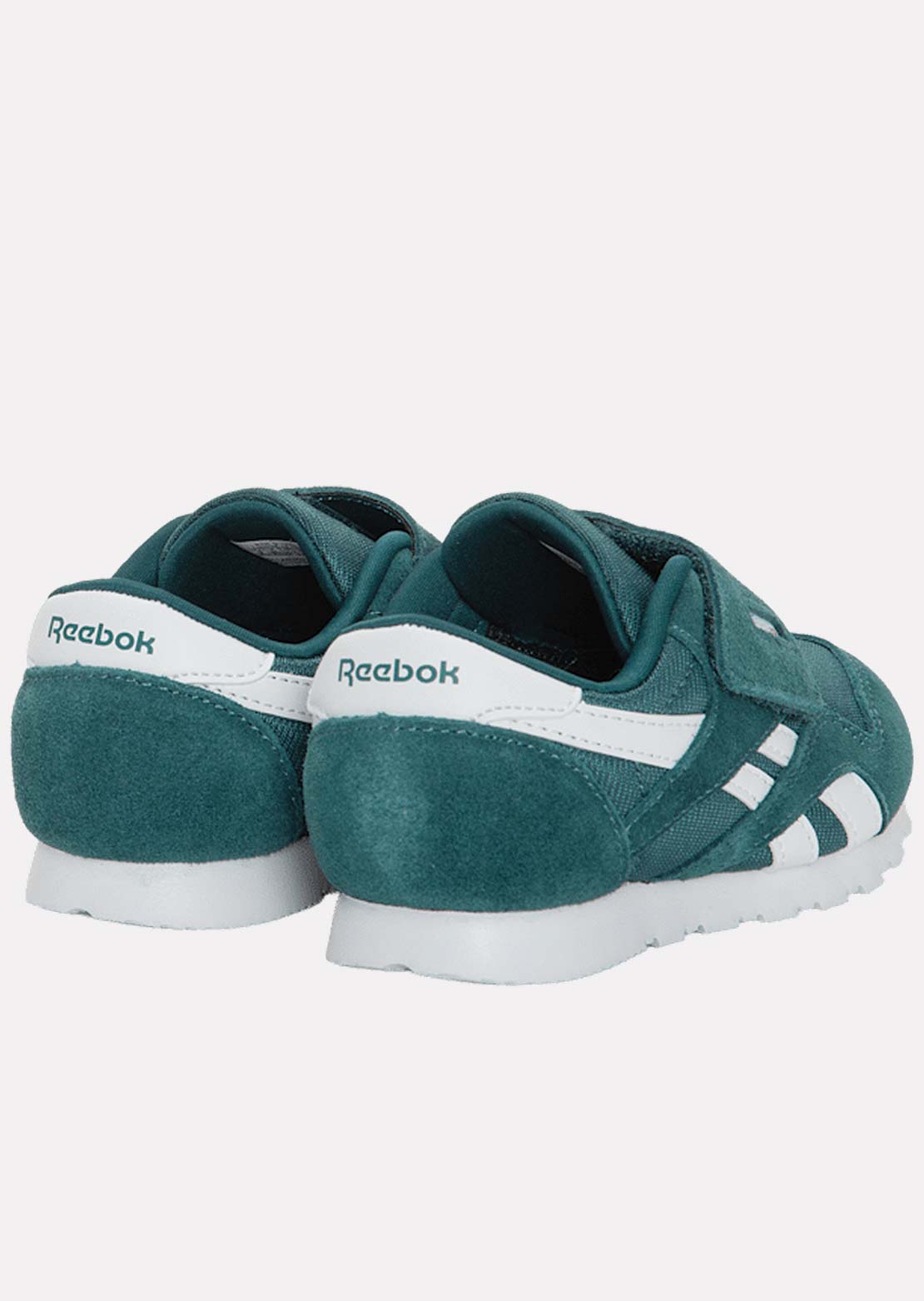 Reebok Toddler CL Nylon Shoes Metal Green/FTWR White/Metal Green
