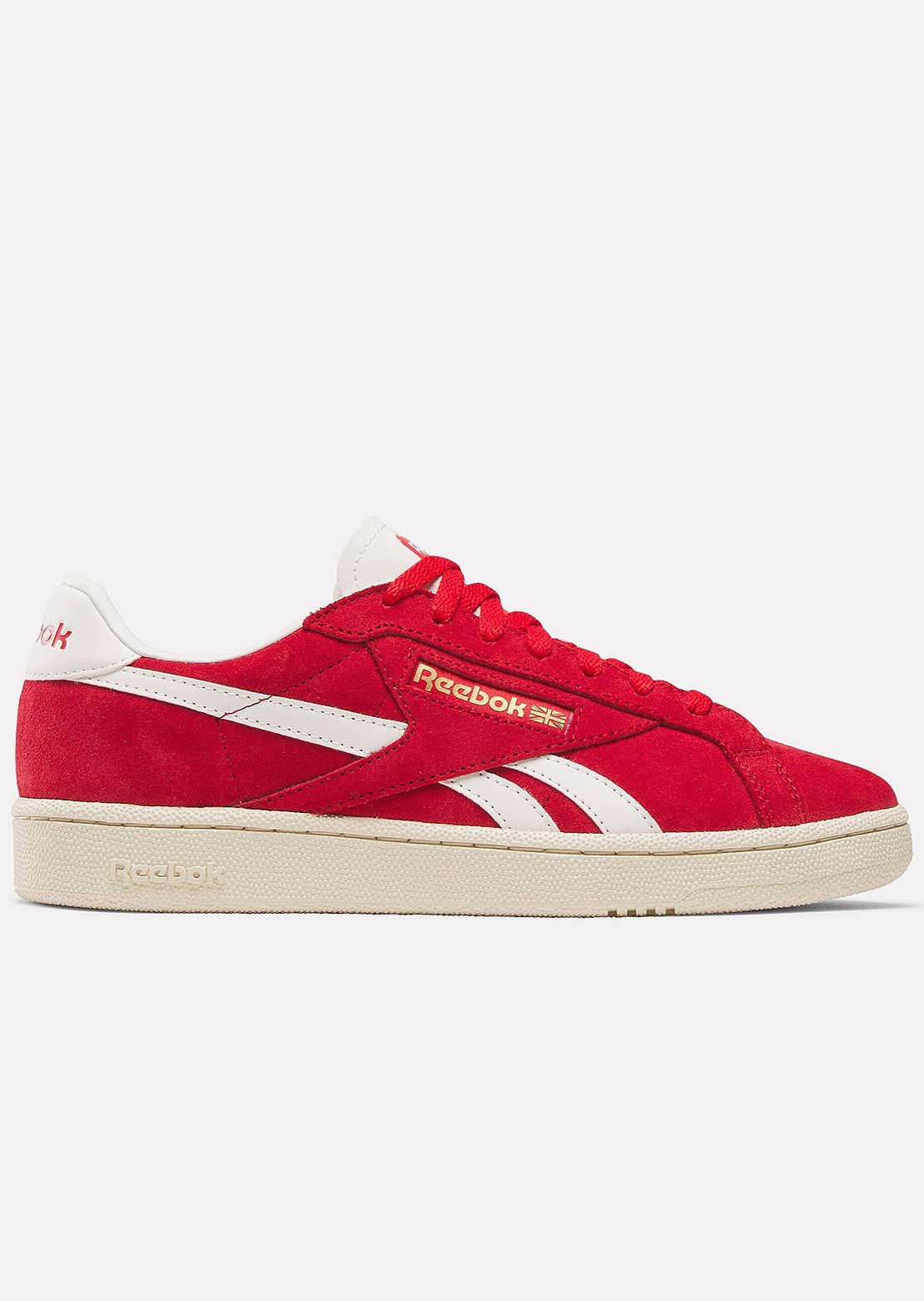 Reebok Unisex Club C Grounds UK Shoes Vector Red/Paper White/Chalk