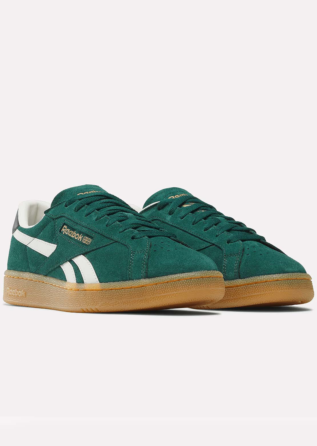 Reebok Unisex Club C Grounds Uk Shoes Collegiategreen/Black/Gum