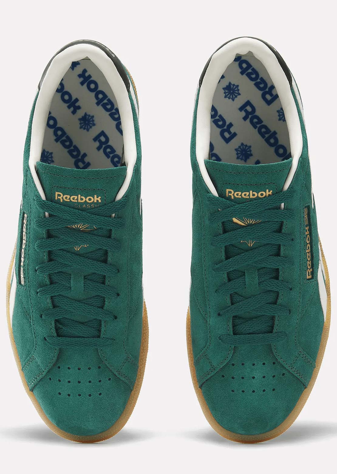 Reebok Unisex Club C Grounds Uk Shoes Collegiategreen/Black/Gum