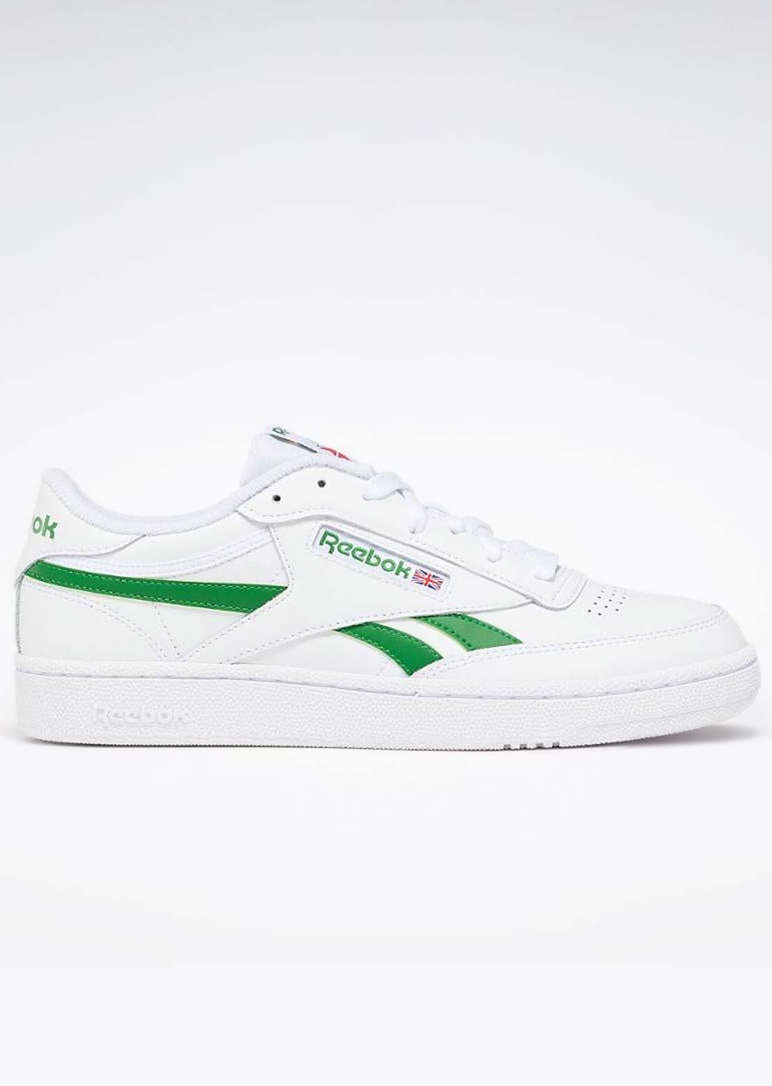 Reebok Unisex Club C Revenge Shoes FTWR White/Glegreen/FTWR White
