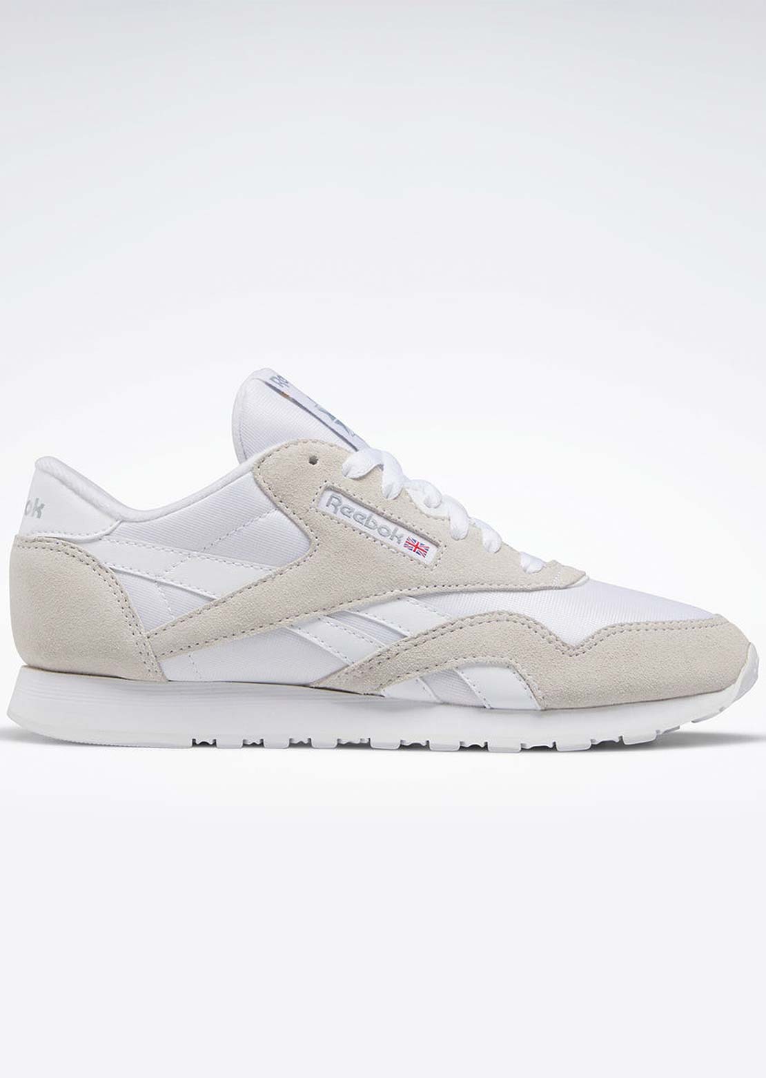 Reebok Women's CL Nylon Shoes FTWR White/FTWR White/FTWR White