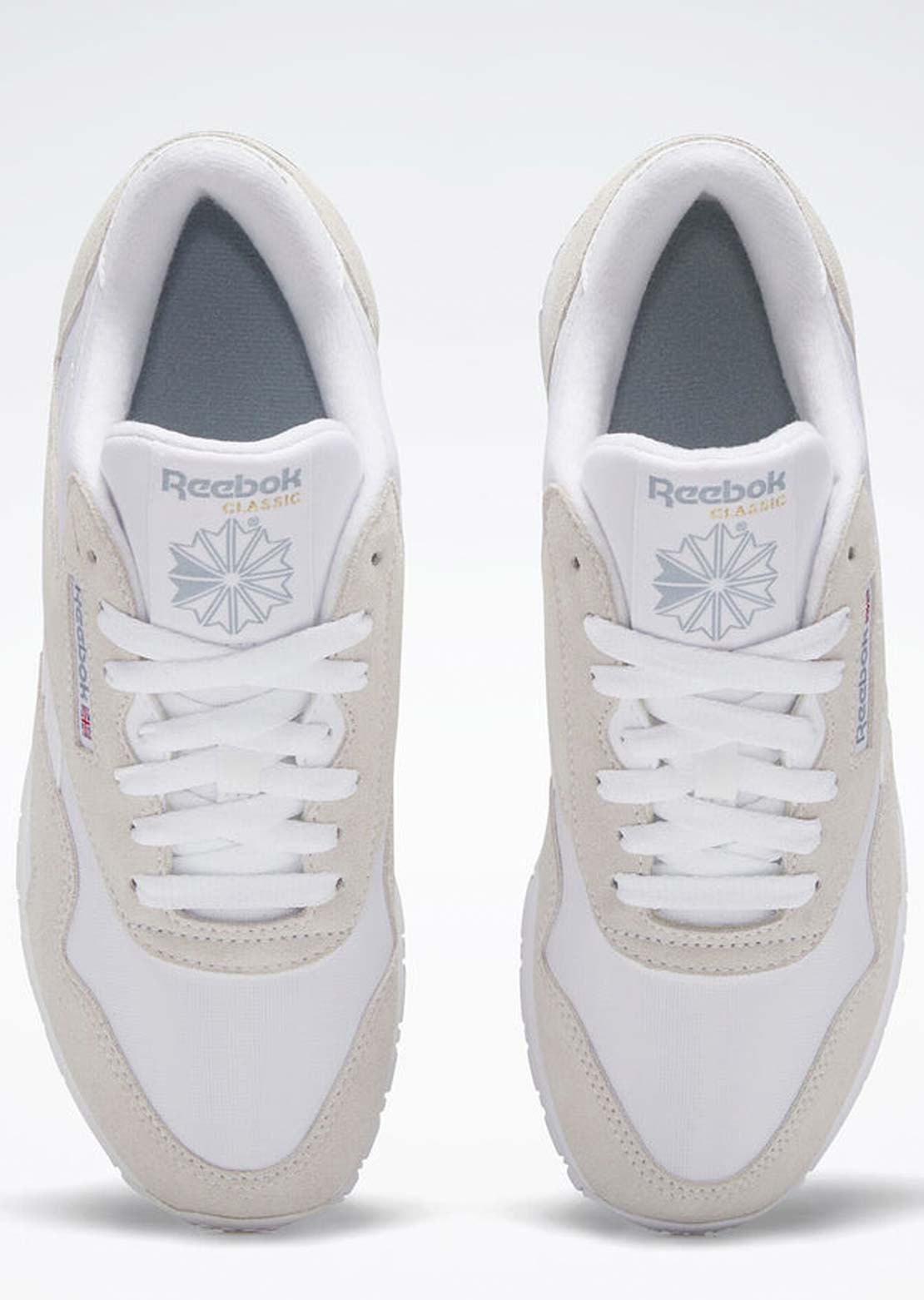 Reebok Women's CL Nylon Shoes FTWR White/FTWR White/FTWR White
