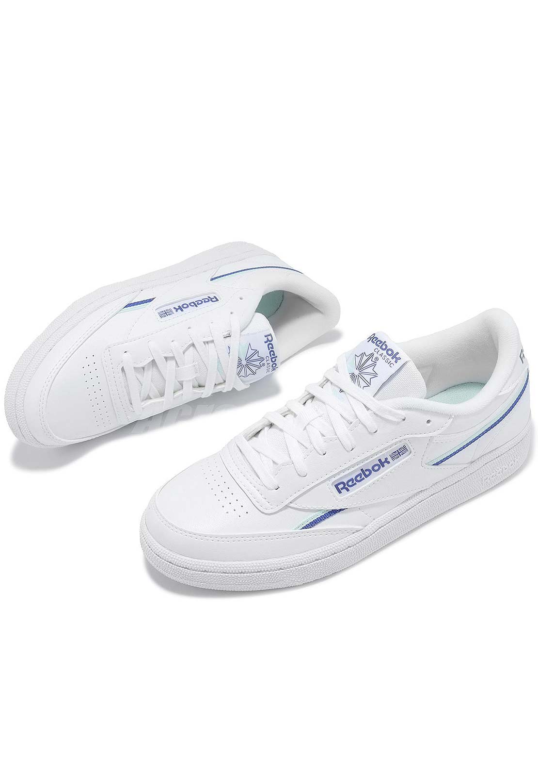 Reebok Women's Club C 85 Vegan Shoes White/Stepur/Aqudus