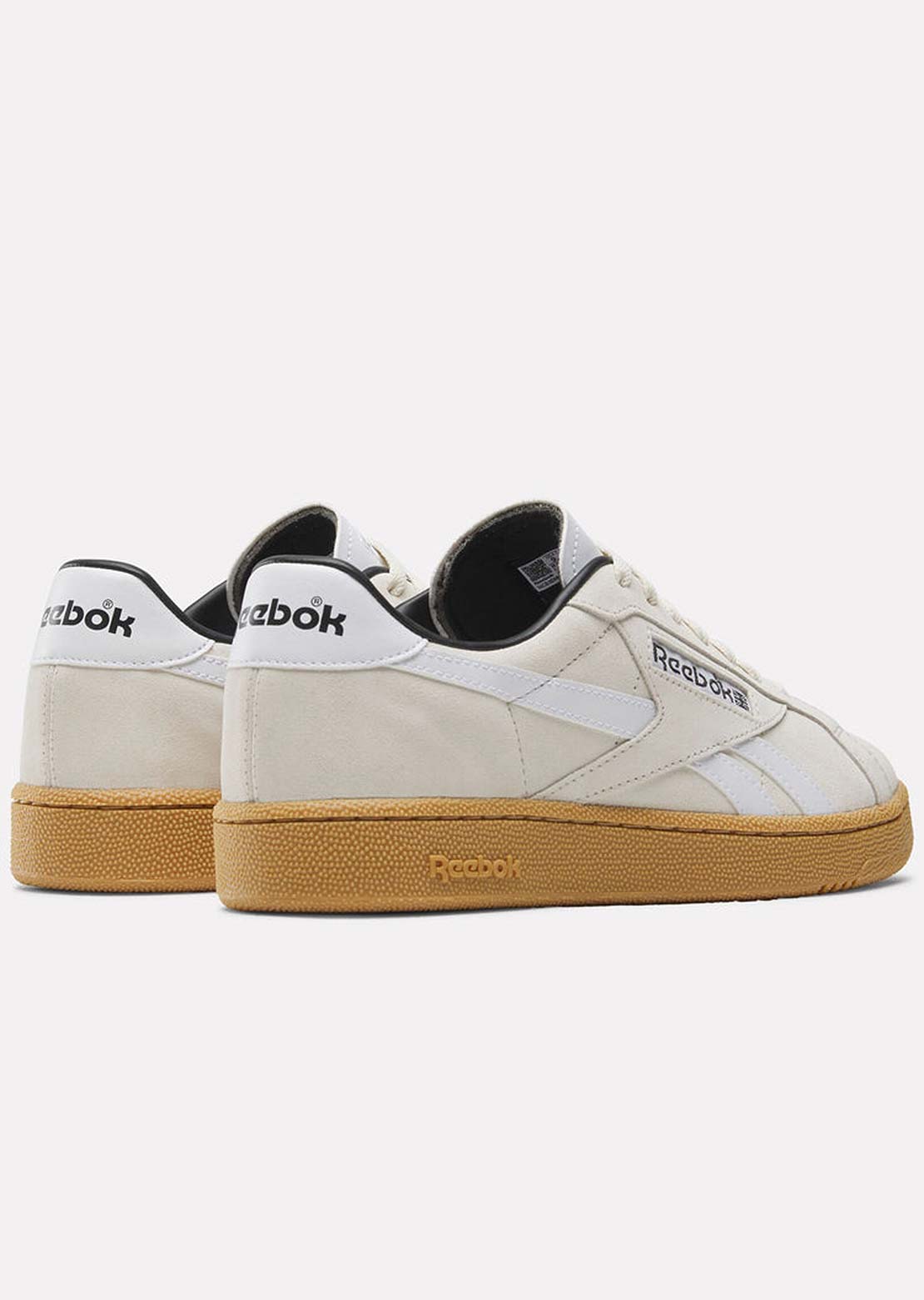 Reebok Women's Club C Grounds UK Shoes Alabaster/Chalk/Gum