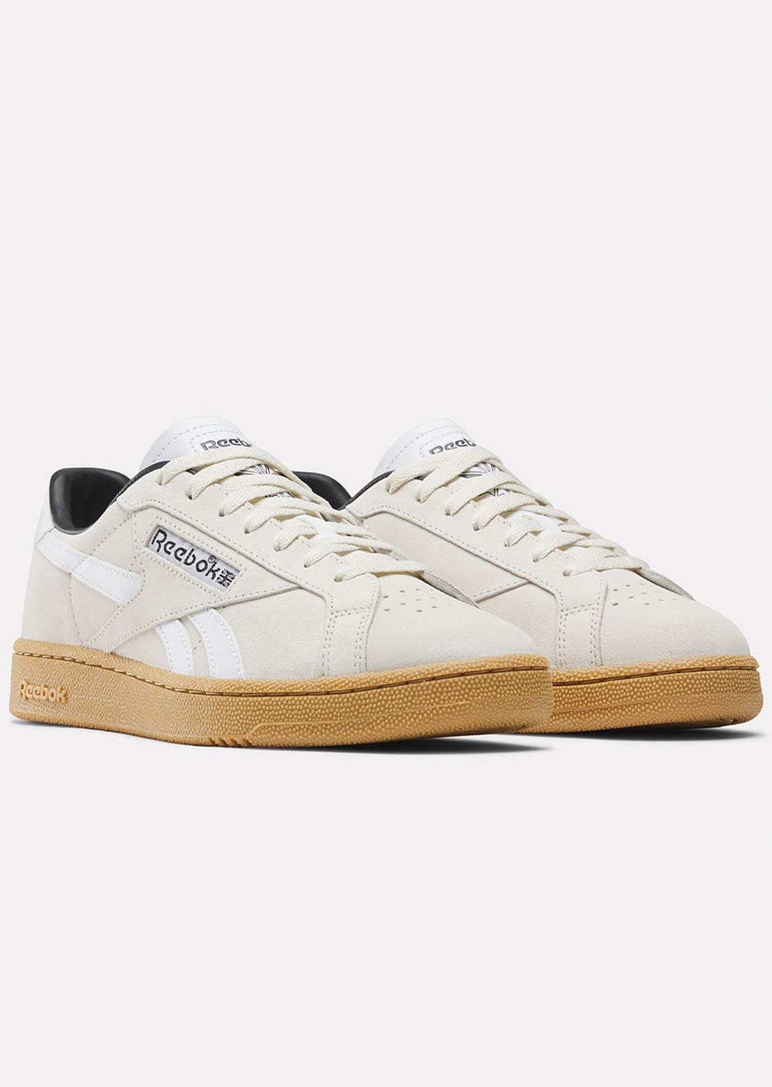 Reebok Women's Club C Grounds UK Shoes Alabaster/Chalk/Gum