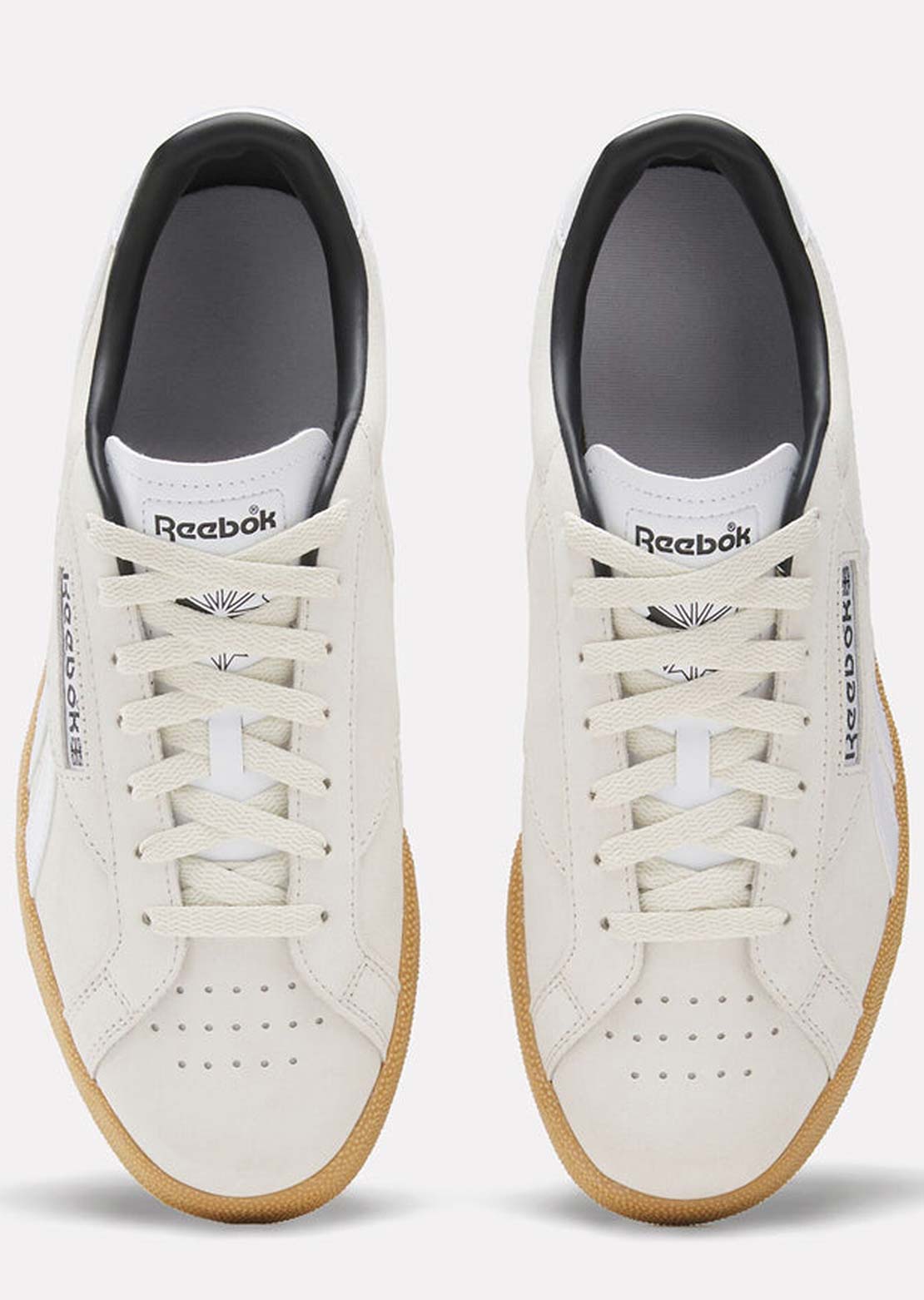 Reebok Women's Club C Grounds UK Shoes Alabaster/Chalk/Gum