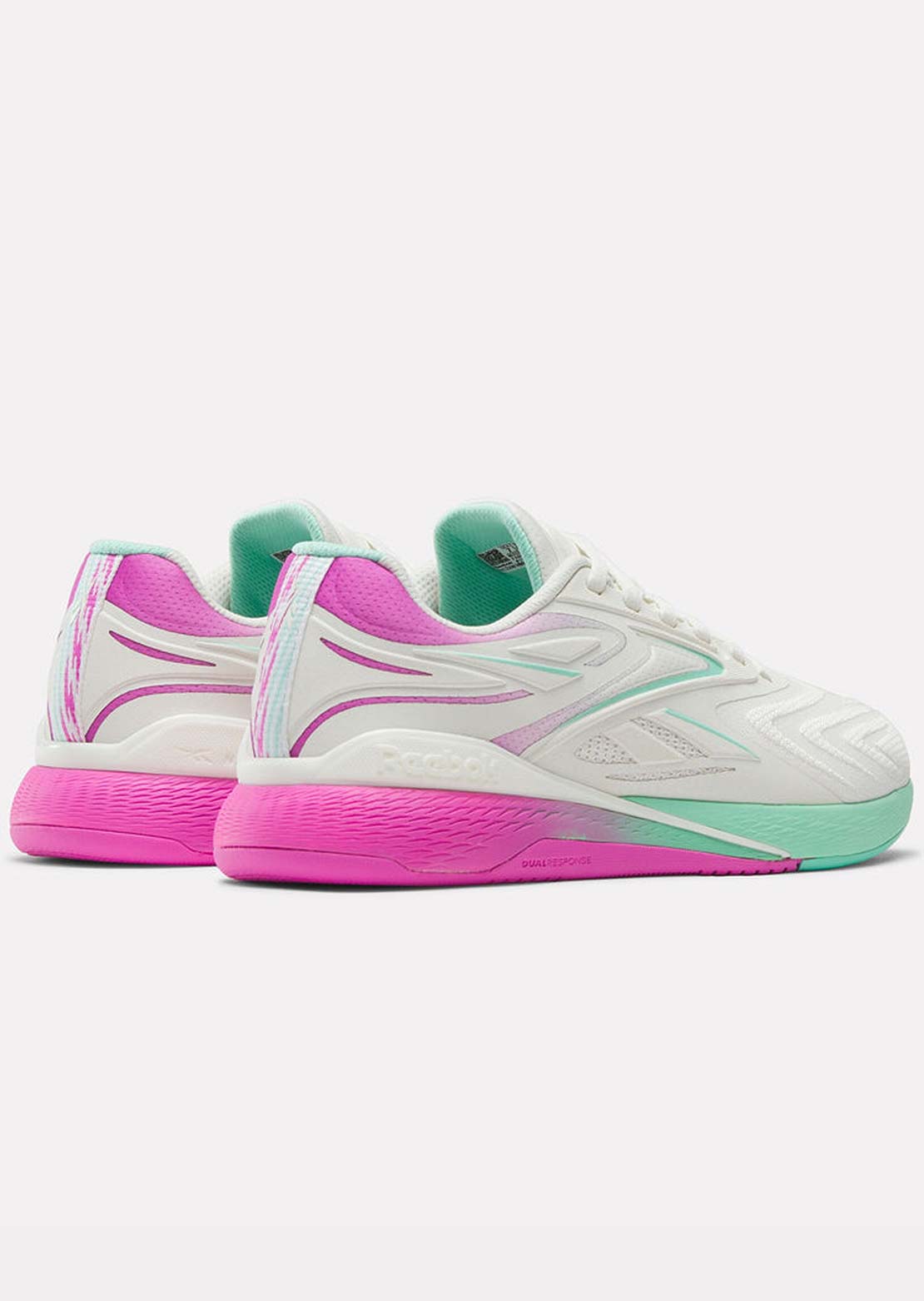 Reebok Women's Nano X5 Edge Shoes Chalk/Virtual Pink/Atomic Aqua