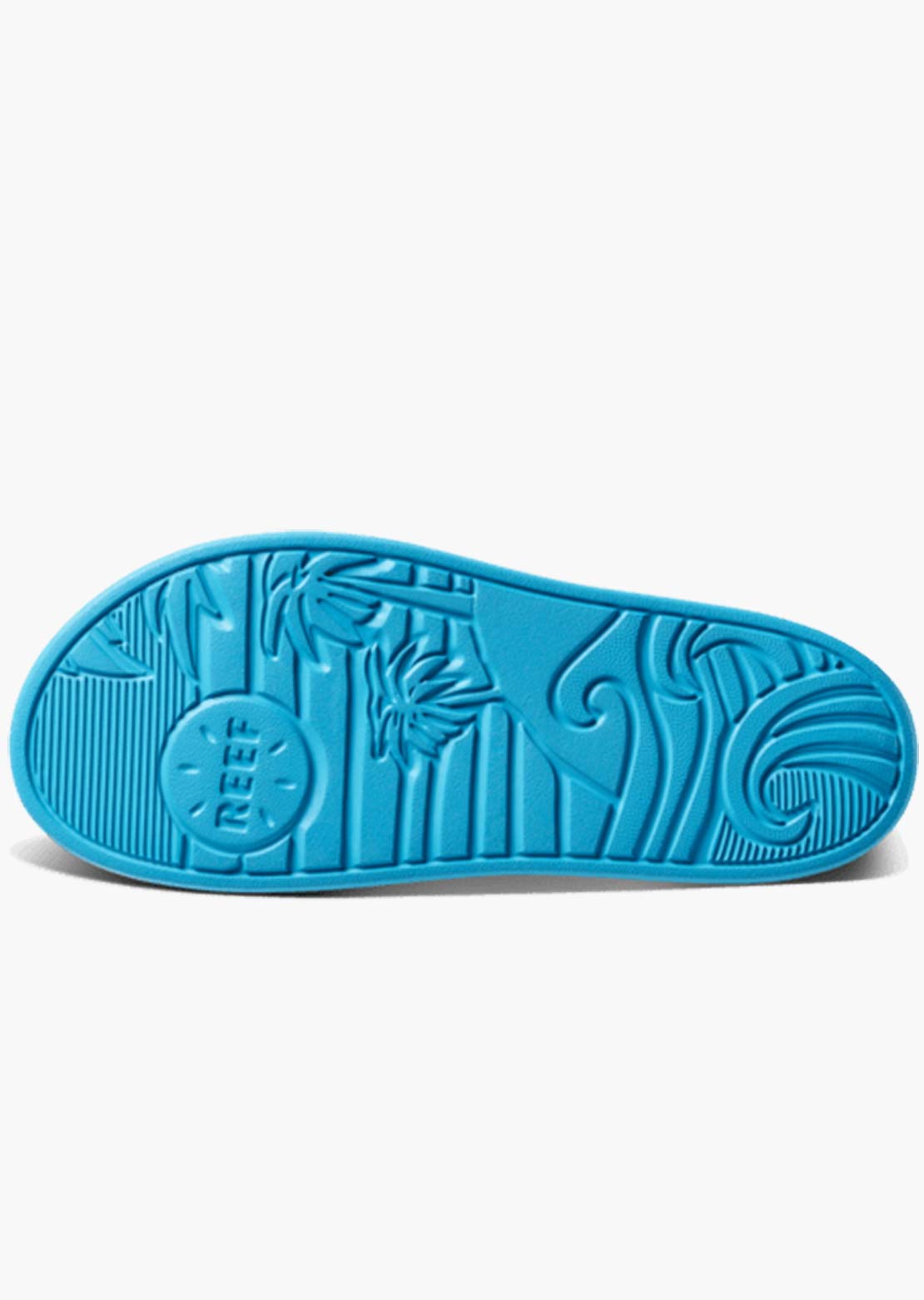 Reef Junior Rio Slide Sandals Scuba Blue